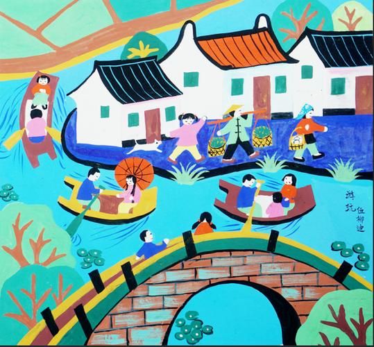 上海金山農(nóng)民畫村(不如去金山走走看看)