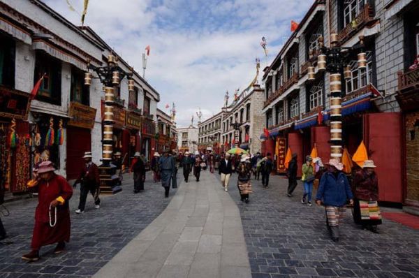 八廓街(藏族文化心臟地帶)