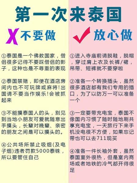 去泰國(guó)旅游注意事項(xiàng)(  哪些要注意)