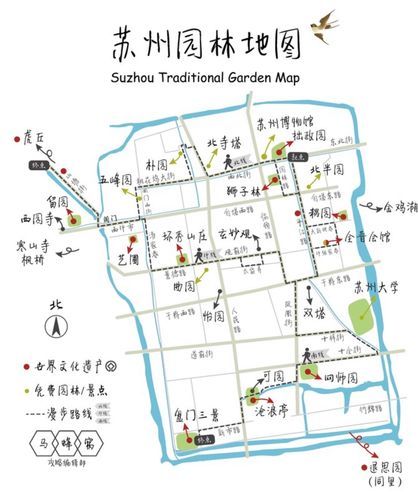 蘇州旅游景點(diǎn)地圖( 哪張地圖能帶你玩遍熱門景點(diǎn))