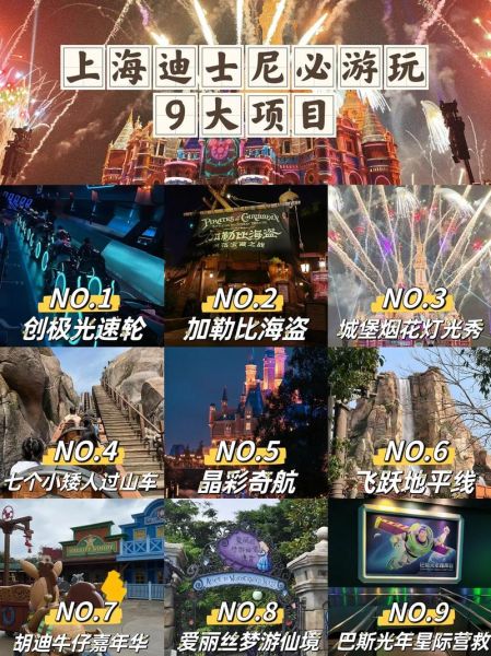 迪斯尼樂園簡介(你想去玩哪些項目)