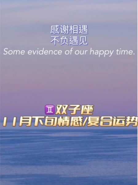 雙子座的愛情運(yùn)勢視頻(如何把握幸福)