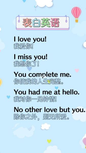 qq空間英文留言( 如何用英文表白才顯得高級(jí))