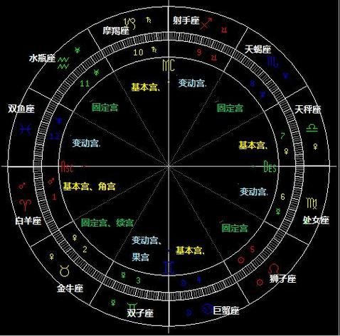 星座命盤(pán)和十二宮位簡(jiǎn)要分析(十二宮位揭示你的潛能)