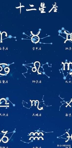 星座大全圖集(哪個星座最吸引你)