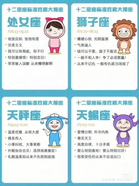 星座性格和代表人物(TA的代表人物是誰(shuí))