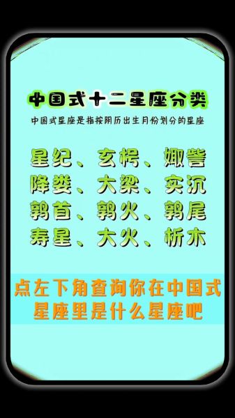 生日查詢星座(你屬于哪個星座)