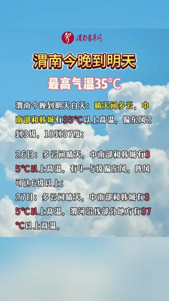 渭南最近一周天氣預(yù)報(bào)( 最高氣溫多少度)