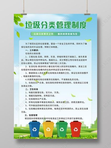 生活垃圾分類管理制度(才能讓生活更美好)