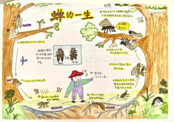 蟬的生活習(xí)性( 它們的一生都在干什么)